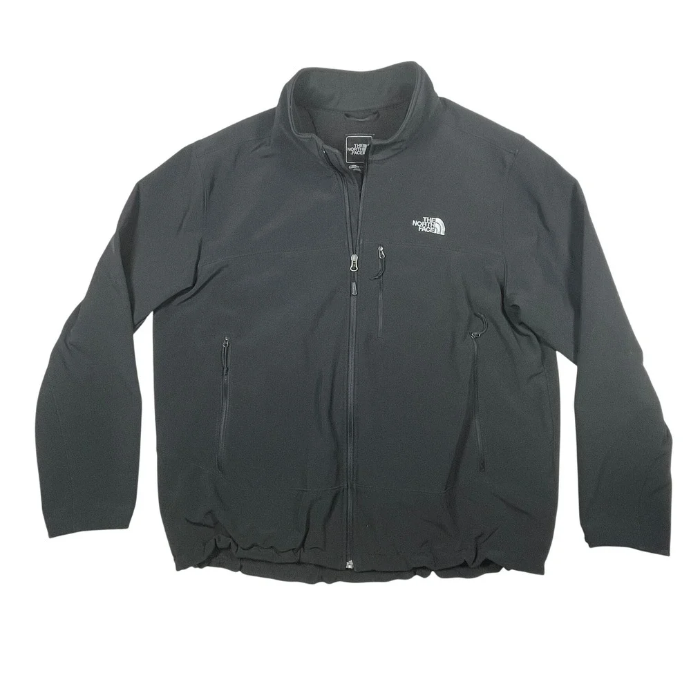 The North Face Apex Bionic Jacket Men's 2XL Soft Shell Full Zip Windproof *Flaw